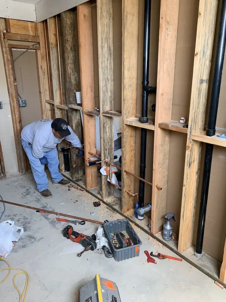 Commercial rough-in plumbing for Water Heater Replacement in Elstie
